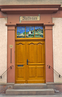 Eingang Rathaus