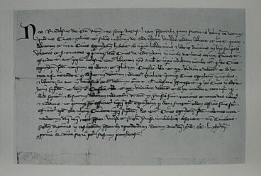Urkunde vom 17.6.1299