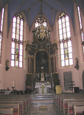 Chor - katholische Kirche